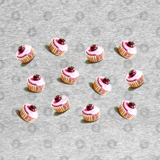 Yummy Cupcake Pattern by ElephantShoe